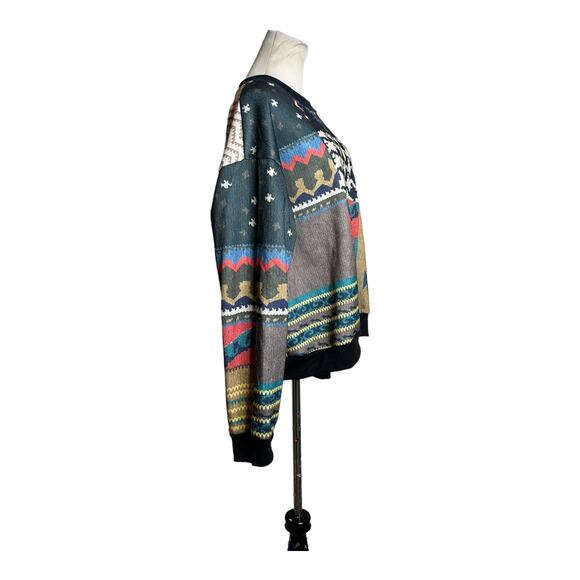 OC Order Plus patchwork sweatshirt size XL - Picture 8 of 10